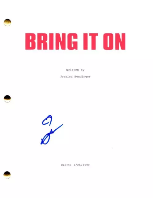 Gabrielle Union Signed Autograph Bring It On Full Movie Script w/ Kirsten Dunst