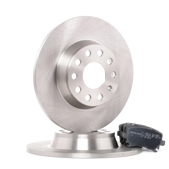 Kit Frein Avant RIDEX 3405B1776 - Disques Et Plaquettes Pour Renault Clio II, Essieu Avant