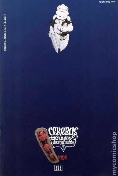 Cerebus #157 VG 1992 Stock Image Low Grade
