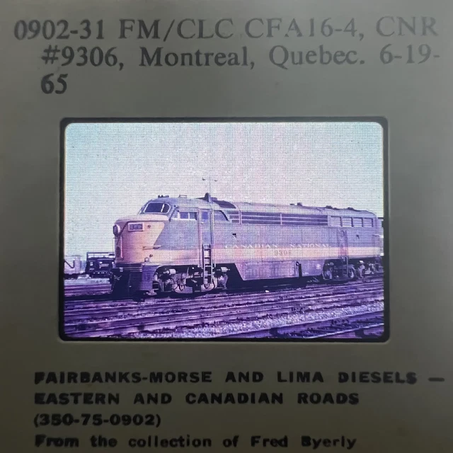 0902-31 FM/CLC CF.A16-4, CNR #9306, Montreal, Quebec. 6-19-65