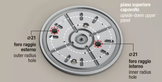 Couronne Pivotante Acier Plaque Tournante 360° Roulements à Billes 300 KG Lourd 2