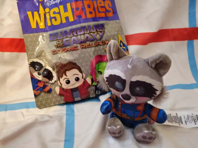 Rocket Disney Parks Wishables Plush Guardians of the Galaxy Cosmic Rewind