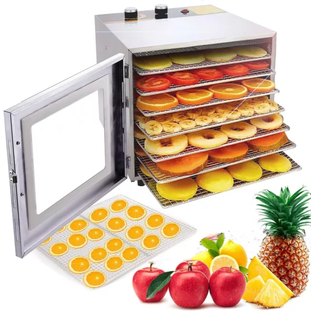 Fruit Food Dryer Home Food Air Dryer Pet Snacks Vegetable Dehydrator 10 Layers