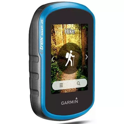 Garmin eTrex toque 25 WW Escabroso Excursionismo Navegador GPS De Mano - Azul