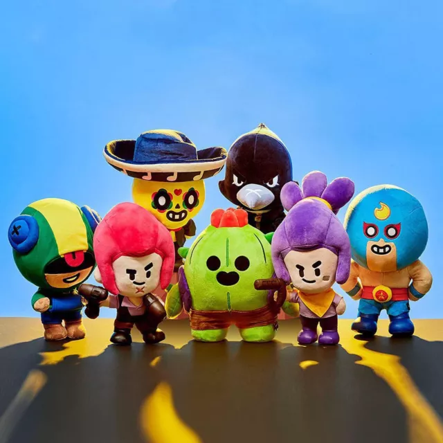 Brawl Stars Shelly Plüschpuppe Stofftier Buddy Blaster Brawler Gaming Fighter D