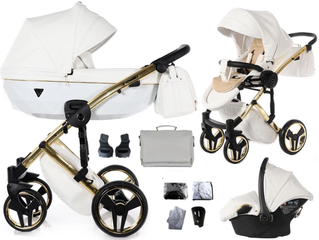 Poussette blanche outlet