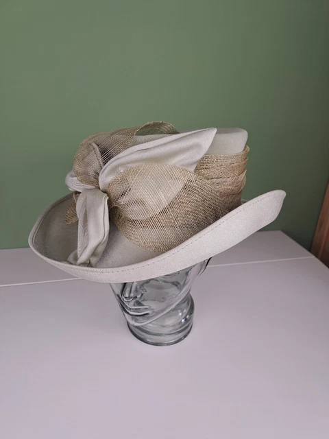 Cappello JACQUES VERDE sage MOTB/matrimonio/occasione