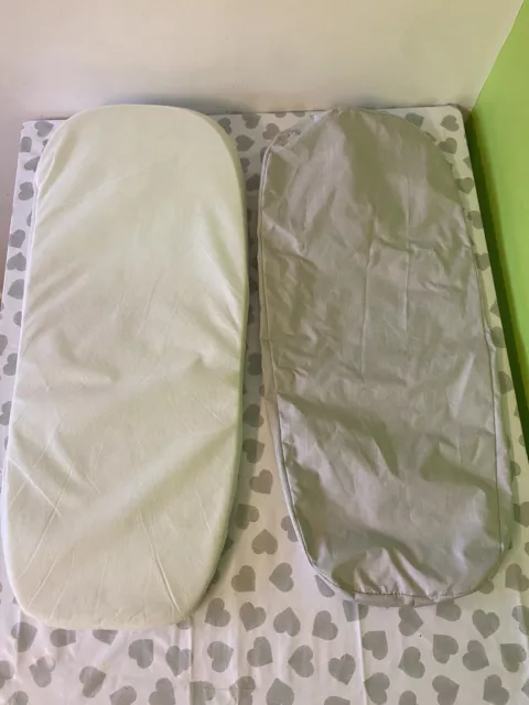 Mamas&papas Mattress and Cover for Carrycot - Genuine