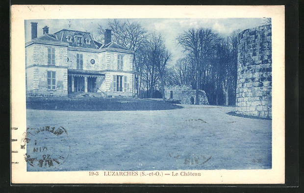 CPA Luzarches, Le Chateau 1930