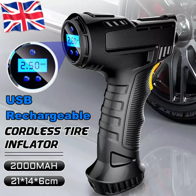 Car Tyre Inflator Pump Cordless Pump 12V Electric Car Tire Air Compressor Pump