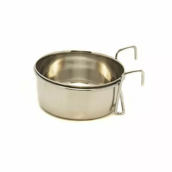 Rosewood Stainless Steel Coop Cup with Hooks 150 - 950ml, Great for Food / Water