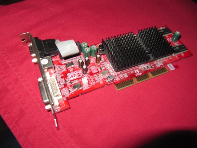 Placa de video AGP Ati Radeon 9250 | Brasil