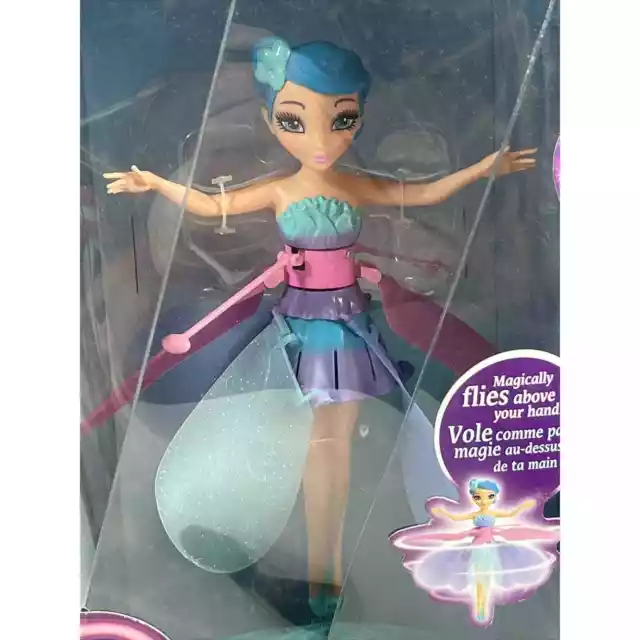 NIB Flutterbye Flying Flutter Fairy Fairies Dusk Doll RARE New