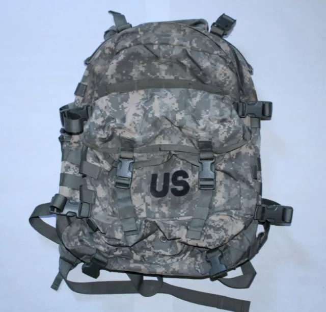 Used US Army ACU Assault Pack 3 Day MOLLE II Backpack Military