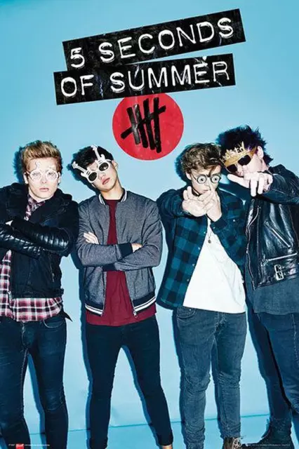 Poster 5 Seconds of Summer Lunettes 61 x 91,5 cm