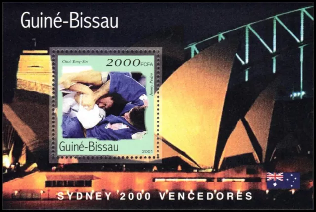 GUINEA BISSAU Mi BL309 - Sydney Olympics "Judo" S/S (pb81815)