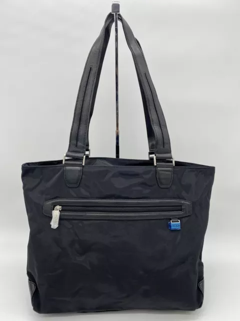Tumi Ballistic Nylon w/ Leather Trim  Tote 18" (Black)