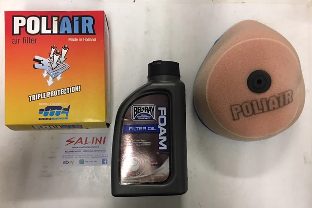 Filtre à Air Tecnium Pour KTM 125 SX 1998-2003 - Mousse Double Couche Ignifugée - Référence 0.8.09.T - Neuf