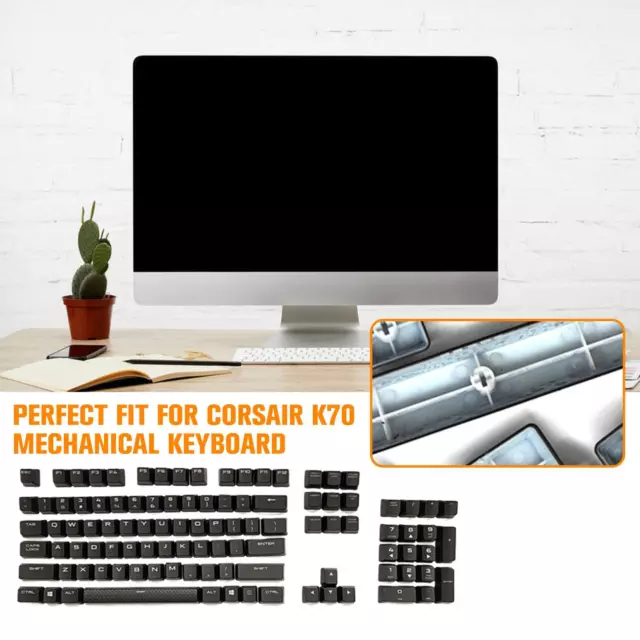 Copritasti di ricambio per tastiera da gioco meccanica CORSAIR K70 RGB Rapidfire 3