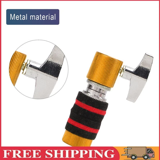 Jazz Drum Hi-Hat Cymbal Clutch Soft Felt Pad Cymbal Rack Separator (Yellow)