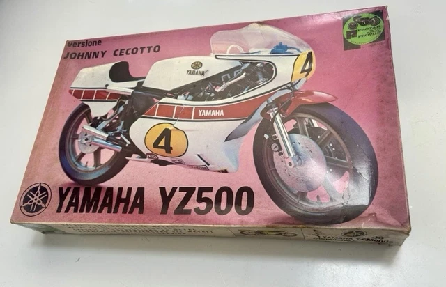 オートバイ・バイク PROTAR 1/9 YAMAHA YZ500 JOHNNY CECOTTO YZ500 Protar Yamaha Cecotto Johnny 1:9 1⁄9 Scale YAMAHA #163