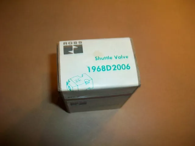 Ross 1968D2006 Shuttle Valve  New Sealed Box