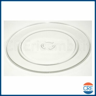 Piatto Rotante in Vetro Originale per Forno a Microonde Whirlpool GT286SL Diametro 280mm 