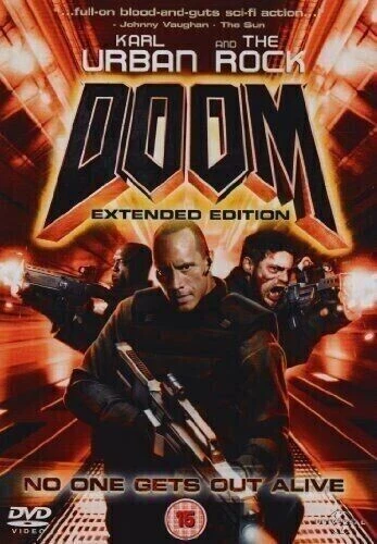 DOOM EXTENDED EDITION [DVD](2005)-Dwayne Johnson, Rosamund Pike, Karl ...