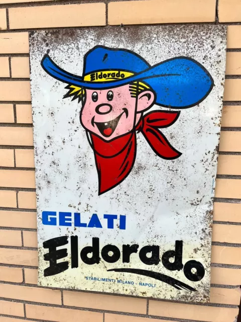 Insegna Eldorado Vintage Targa Tabella