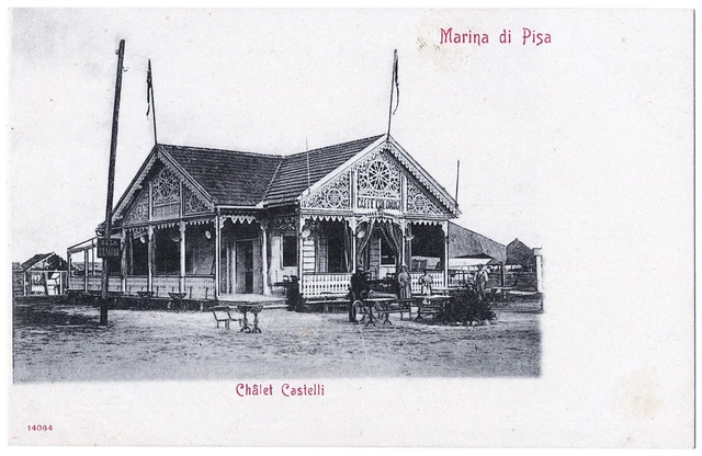 Toscana - Marina Di Pisa - Chalet Castelli - F.p. Non Viaggiata - 1900