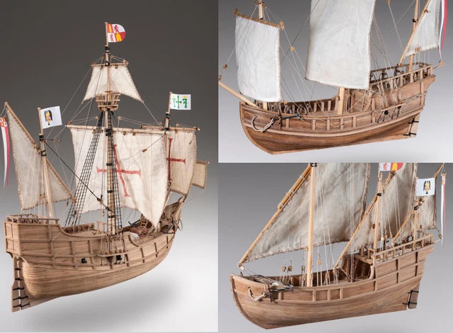 Mantua Model 786 - Peregrine Galère - 1:60 - Kit De Montage en Bois Et Métal