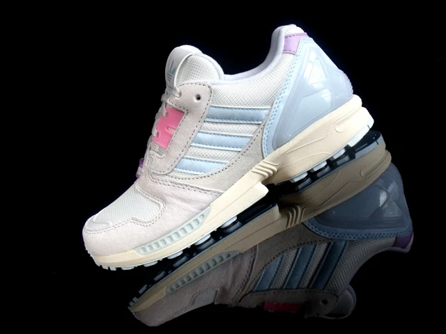 ADIDAS ZX 8000 W Torsion Damen Sneaker weiß/hell-grau/sky/rosa-pink Gr.38