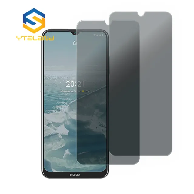 2Pcs Anti-Spy Privacy Tempered Glass Screen Protector For Nokia G20 / G21 Film