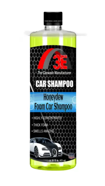 3E Car Wash Snow Foam Shampoo Bubble Gum Scent, Pressure Washer