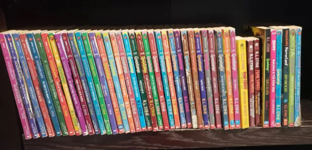 Lot Of 44 Vintage 90s Goosebumps Books R.L. Stine Fear Street Scholastic