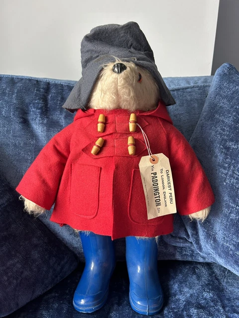 Original  Vintage Gabriella  1980 Paddington Bear Collector’s Item