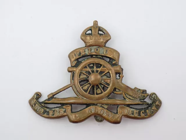 ORIGINAL WWII BRITISH Army Royal Artillery Cap Badge $4.97 - PicClick
