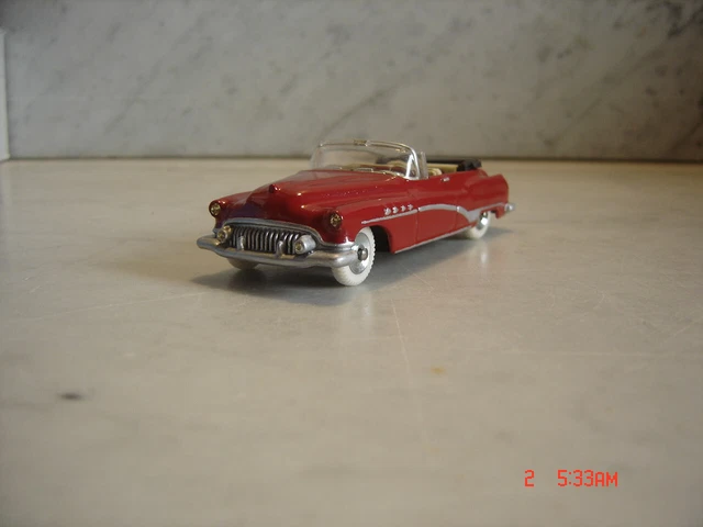 Dinky Toys Buick "Roadmaster" 24V restaurée en cabriolet jantes concaves + boite