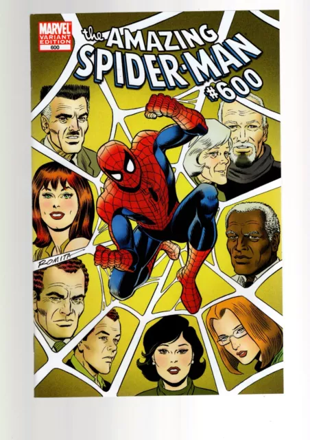 Amazing  Spiderman  600 - John Romita   1 In 25  Variant -  - Marvel Comics