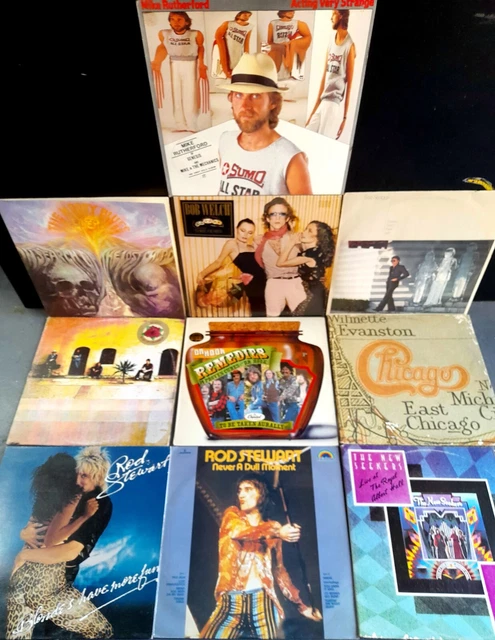 BULK LOT 90 Vinyl Records dire tull trick elo angels eagles Elvis
