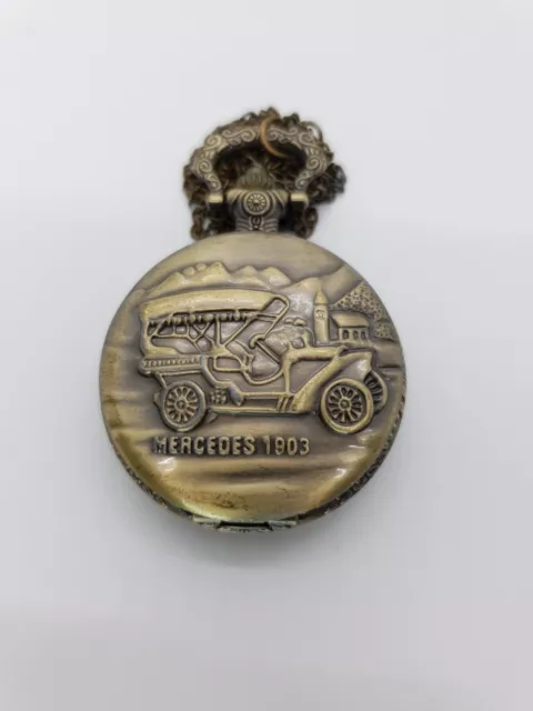 Mercedes 1903 Pocket Watch - New Battery