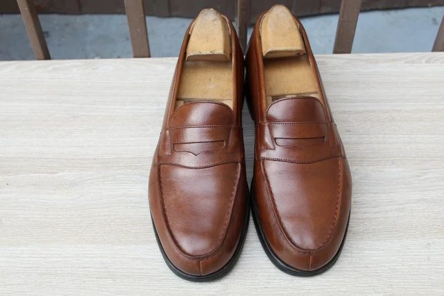 Mocassin JM Weston Modèle 625 Cuir - Taille 42E - Occasion Bon état