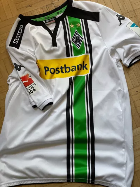 Borussia Mönchengladbach Matchworn Trikot Gr. M Nr. Dahoud mit Unterschrift