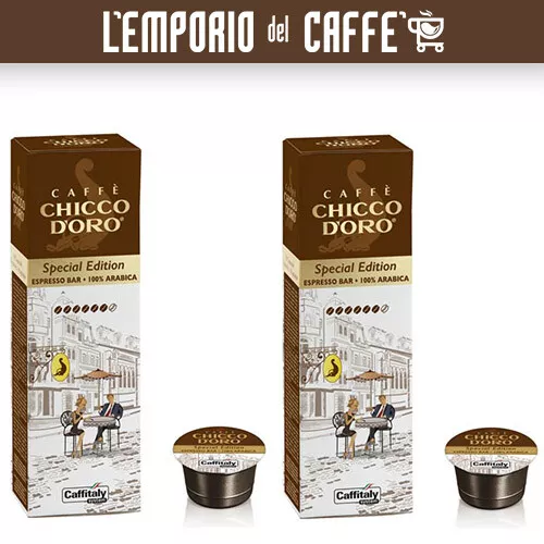 Caffè Caffe Caffitaly Chicco d'Oro BAR 100% Arabica 100 Capsule -100% Originale