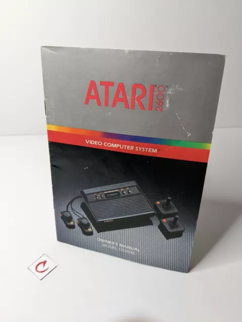 Manual Only - Atari 2600 Model CX2600 System Console Instruction