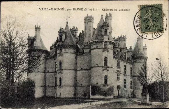 Postcard Viel Baugé Maine et Loire, Landifer Castle - 2920407