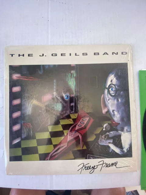 The J Geils Band Freeze Frame LP Vinyl Record Album shrink