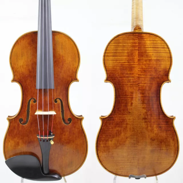 Master Sound ! Jacobus Stainer 1674 Violin 4/4 Copy ! #7451 Antiqued Varnish!