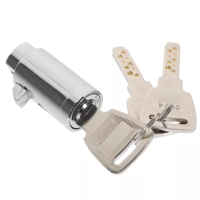 1 Set Lock Tubular Lock with Keys Snack Soda Machine Lock
