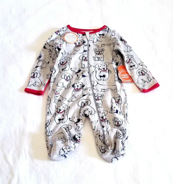 Baby Girls& boys sleep & play bodysuit romper jumpsuit outfits.Size 0-3 Months